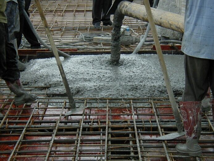 混凝土、混凝土澆筑