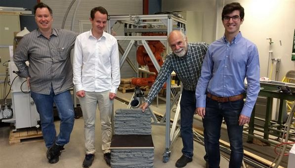 混凝土、混凝土3D打印機(jī) 、可移動混凝土3D打印機(jī) 