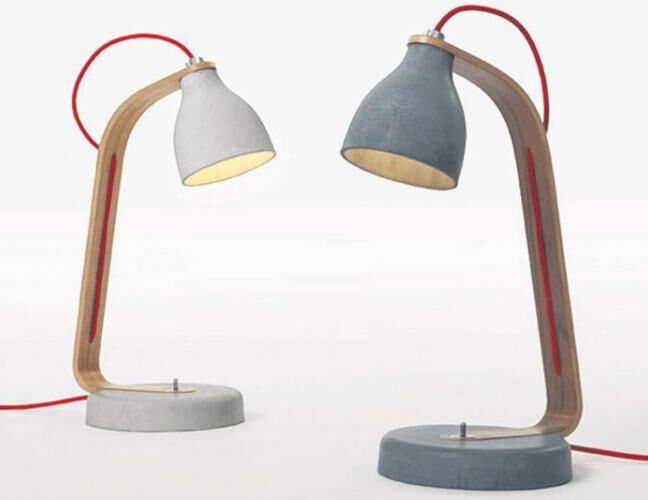 混凝土、Heavy Desk桌燈