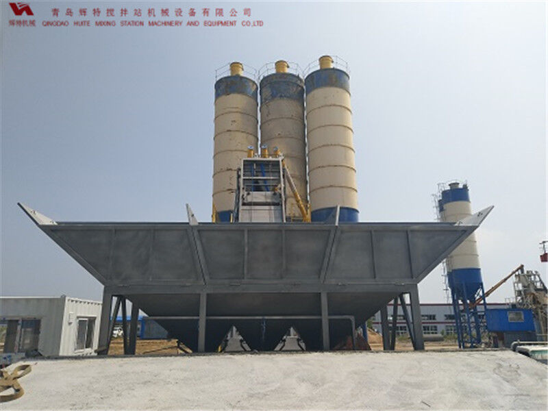 混凝土攪拌站HZS75計(jì)算速度快、響應(yīng)時間短-輝特攪拌站
