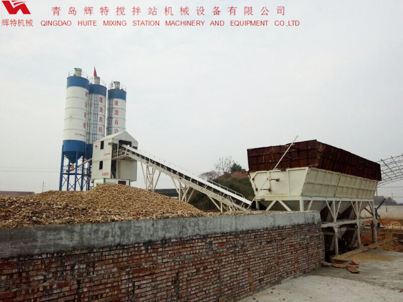 青島輝特混凝土攪拌站HZS60外購(gòu)件采用國(guó)內(nèi)外知名品牌