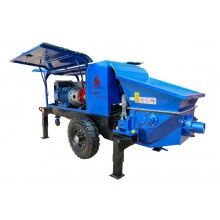 細(xì)石混凝土泵品牌，山東歐曼機(jī)械，明智的選擇