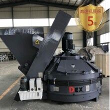 立軸混凝土攪拌機以高效化、勻質(zhì)化占領(lǐng)攪拌“新高地”
