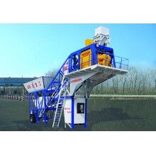 40m3/h 移動(dòng)式混凝土攪拌站