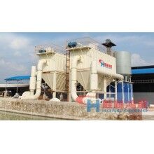 新型高產量石英砂超細磨粉機HCH環(huán)輥磨粉機