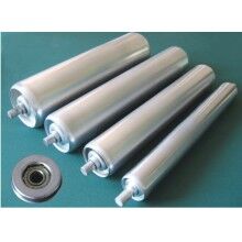 鍍鋅滾筒加工、無動(dòng)力鍍鋅滾輪加工，定做滾輪